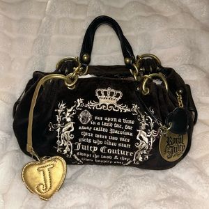 Vintage Velour Juicy Couture Purse 🤎